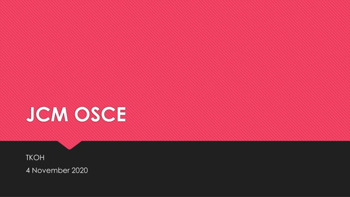 jcm osce