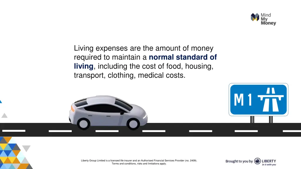 living expenses are the amount of money required