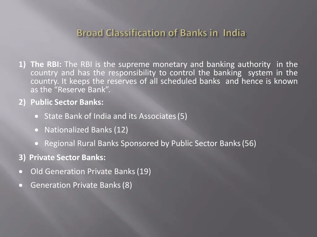 1 the rbi the rbi is the supreme monetary