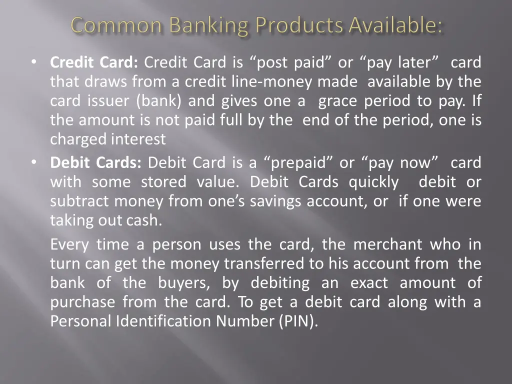 credit card credit card is post paid or pay later