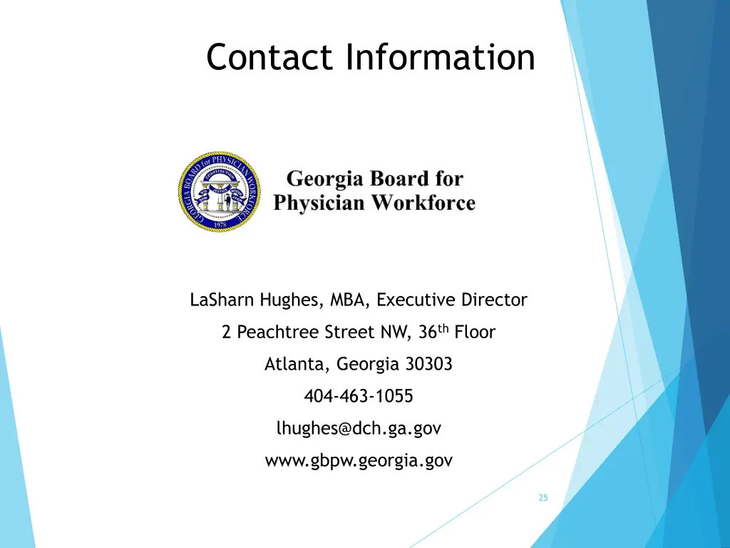 contact information