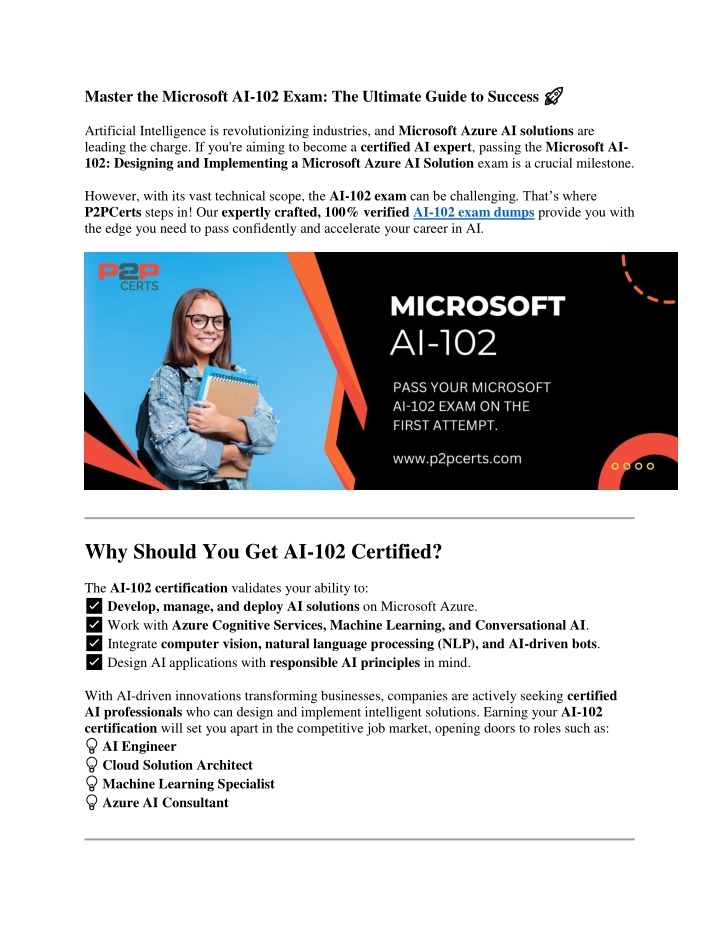 master the microsoft ai 102 exam the ultimate