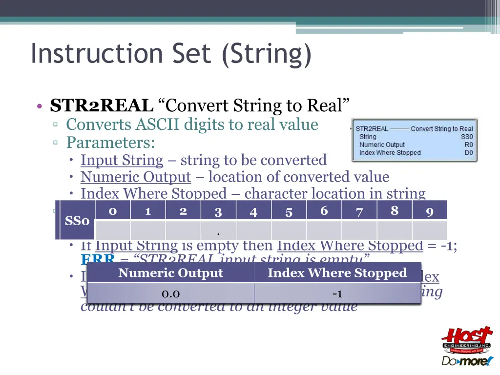 instruction set string 1