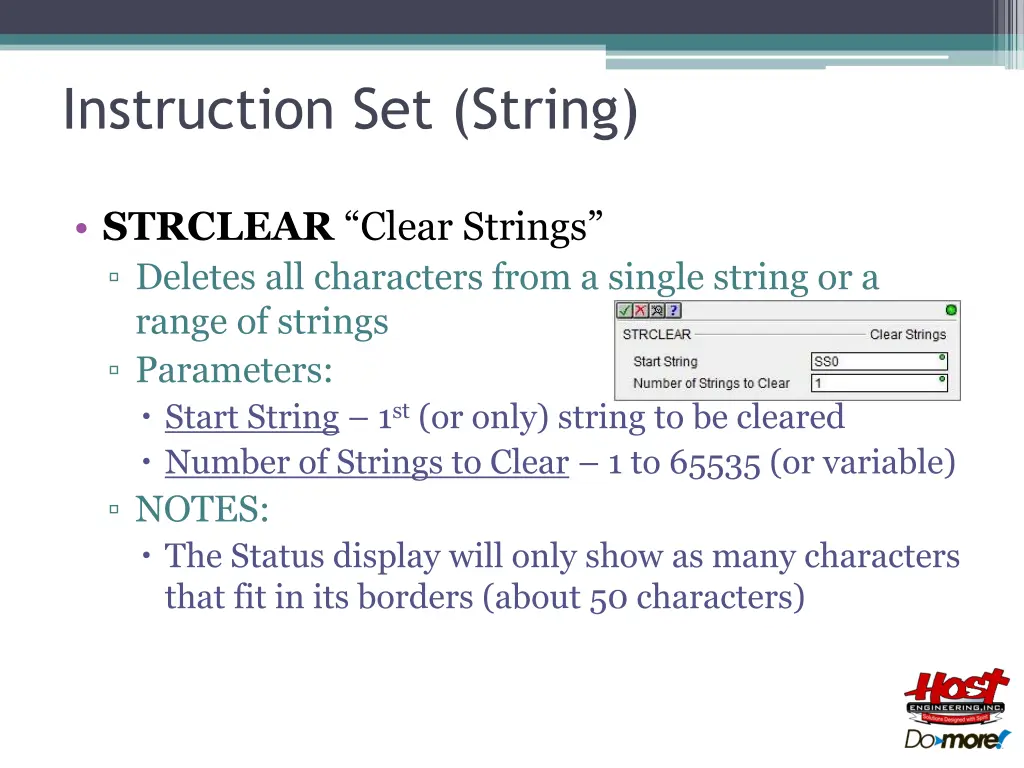 instruction set string 3