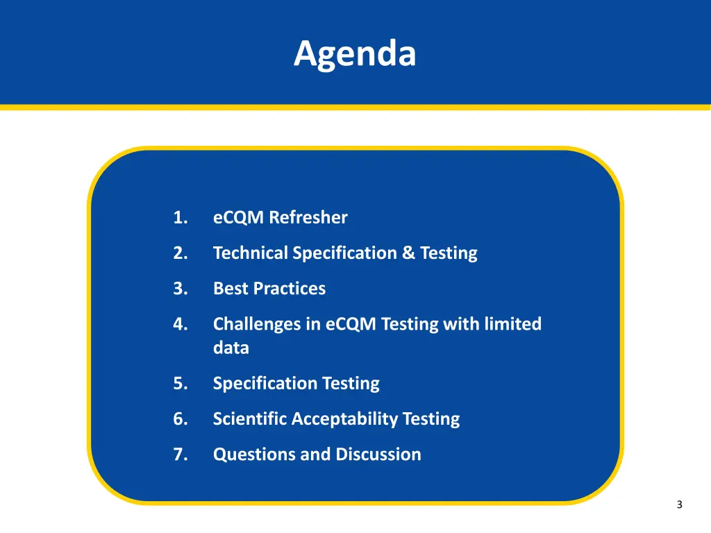 agenda