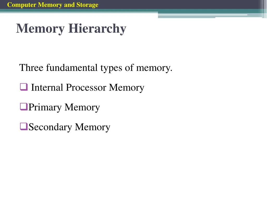 computer memory and storage 3