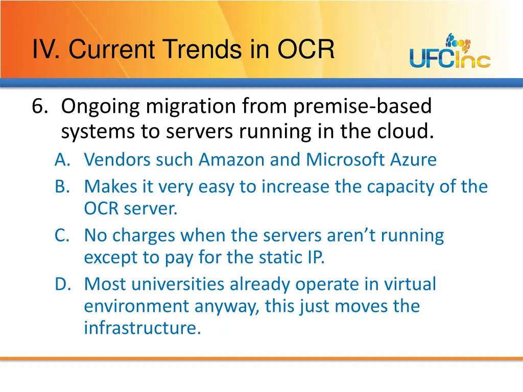 iv current trends in ocr 2