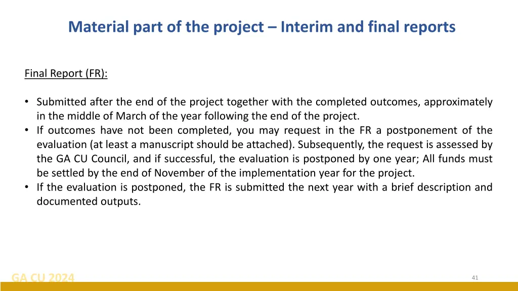 material part of the project interim and final 1
