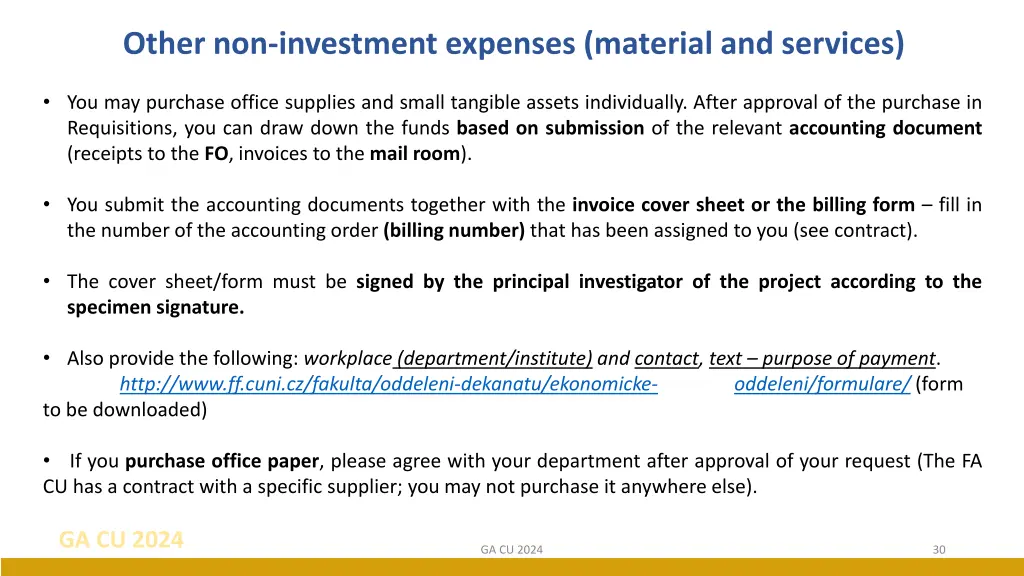 other non investment expenses material 1