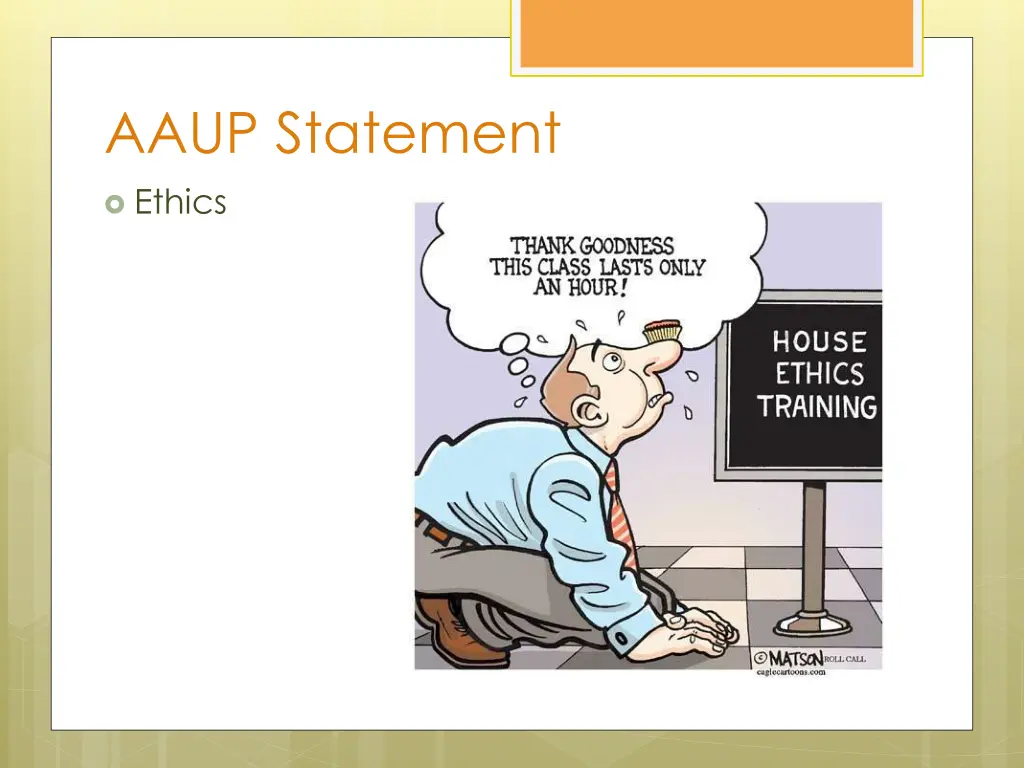 aaup statement