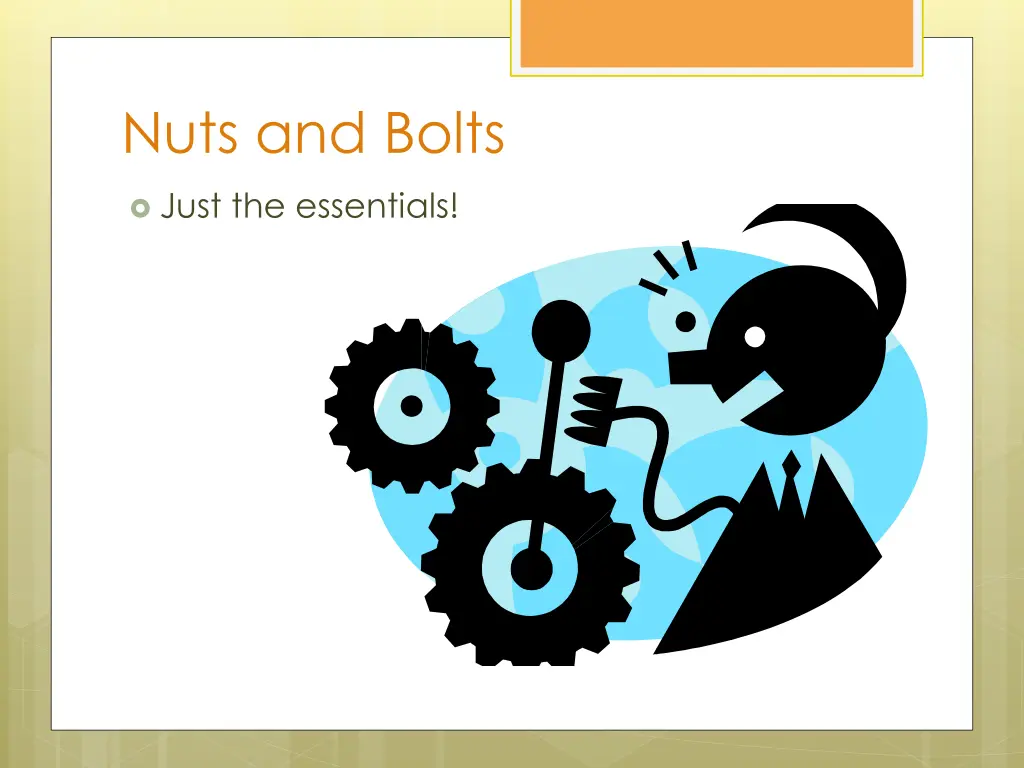 nuts and bolts
