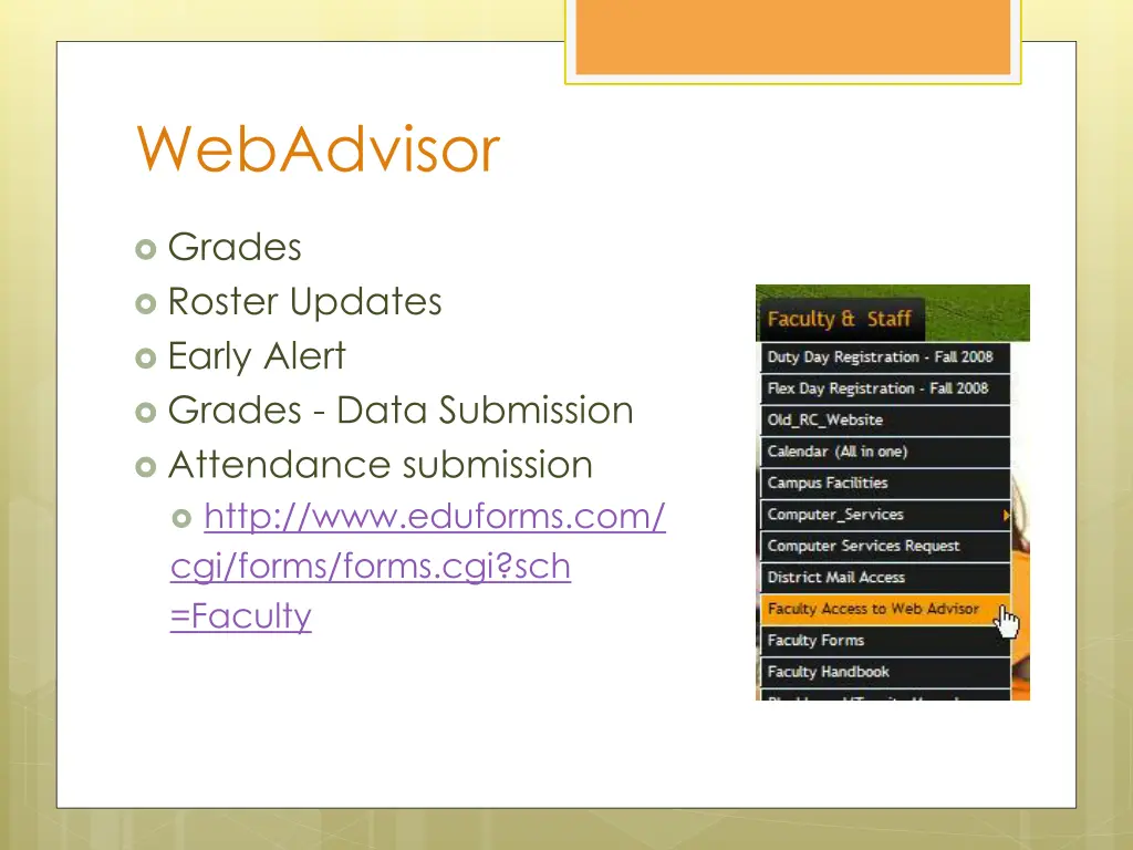 webadvisor