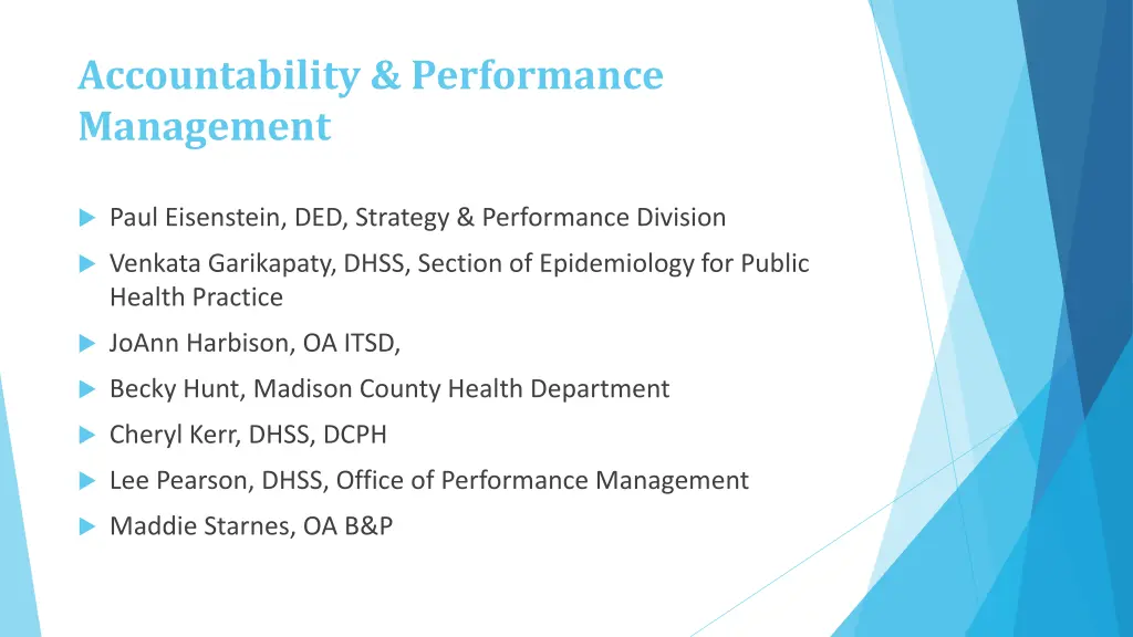 accountability performance management