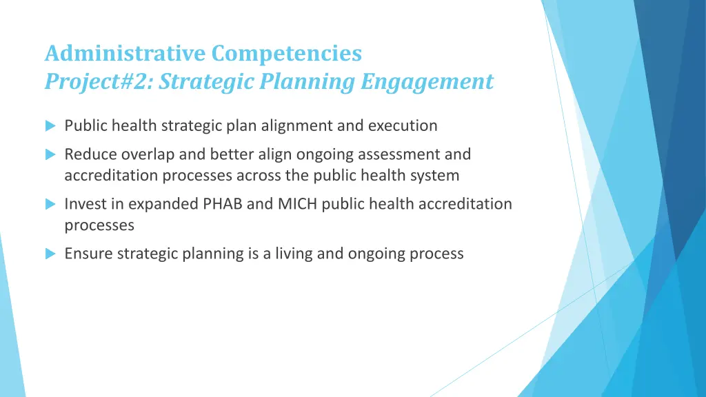 administrative competencies project 2 strategic
