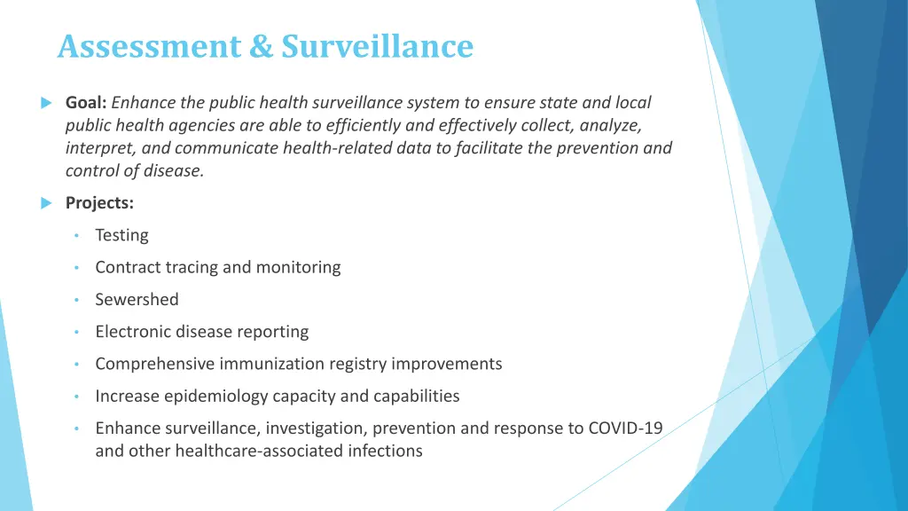 assessment surveillance 1