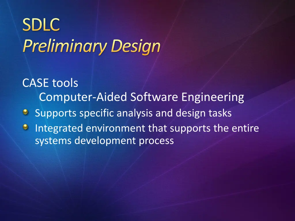 sdlc preliminary design 4
