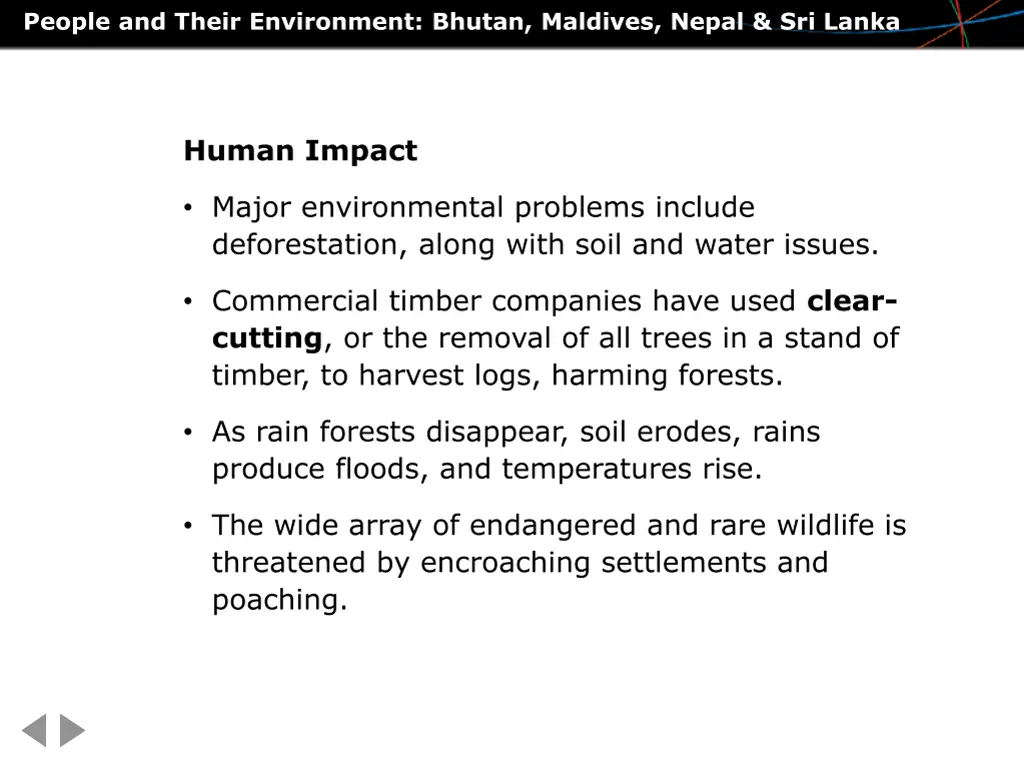 people and their environment bhutan maldives 1