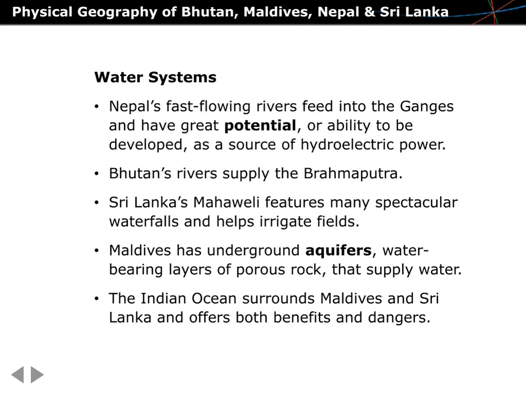 physical geography of bhutan maldives nepal 1