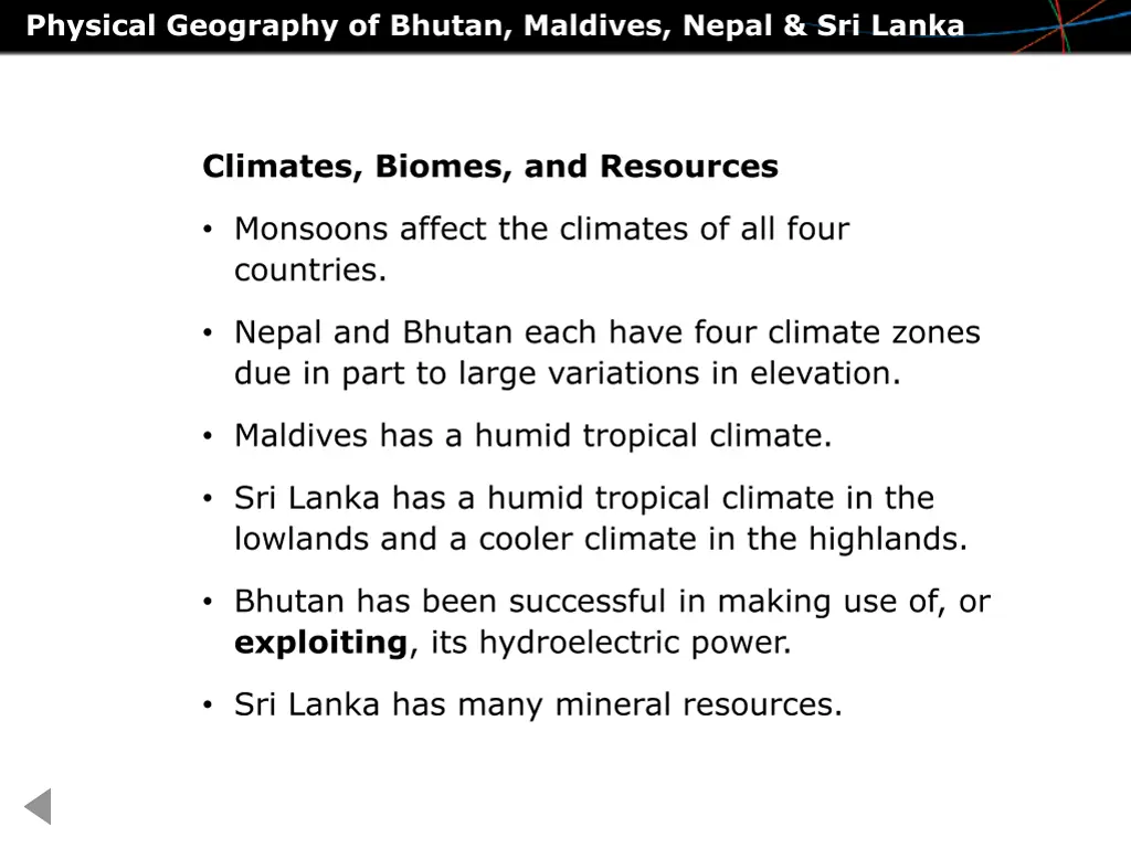 physical geography of bhutan maldives nepal 2