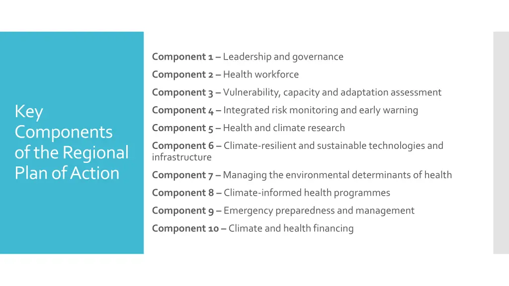 component 1 leadership and governance