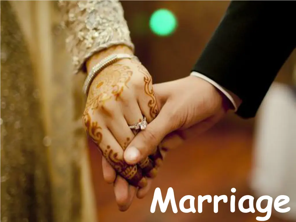 marriage