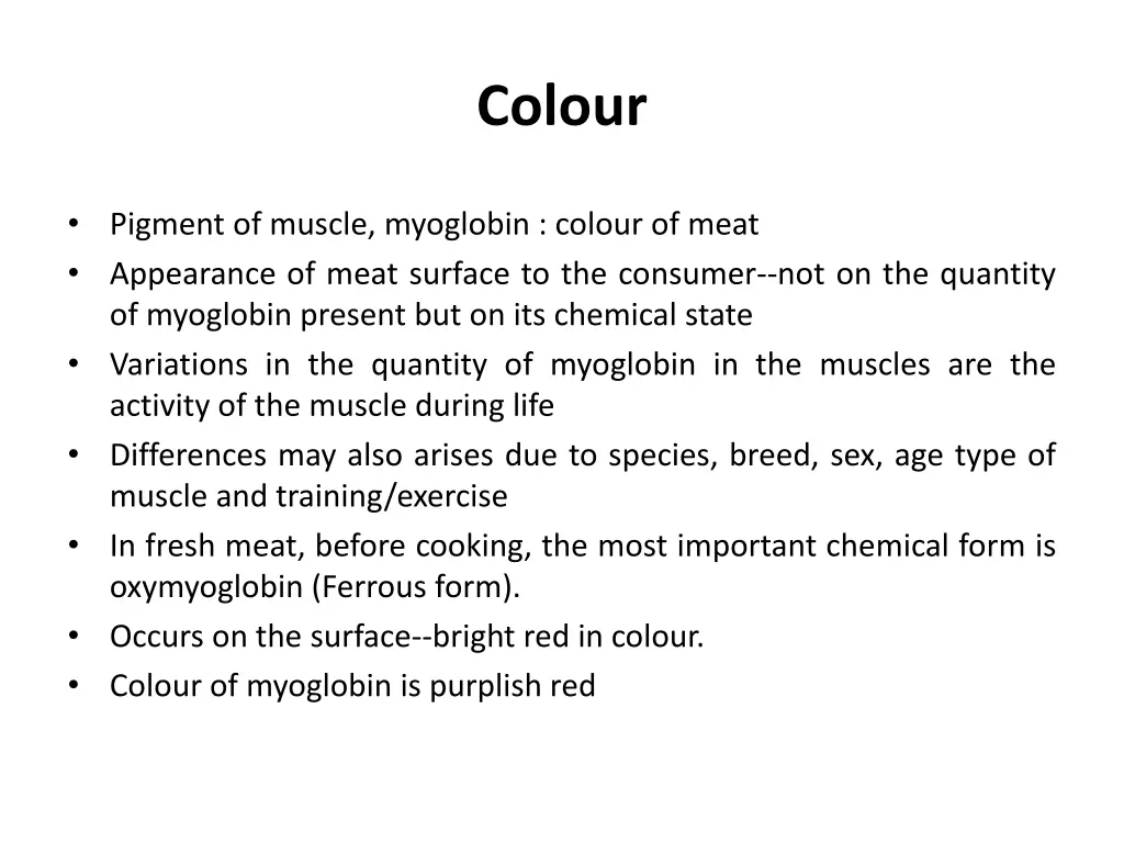 colour