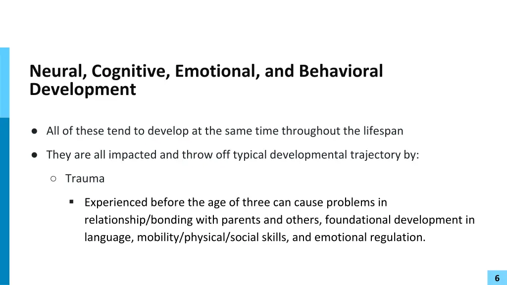 neural cognitive emotional and behavioral