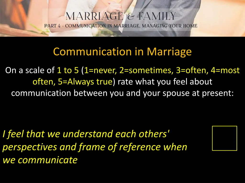communication in marriage 12
