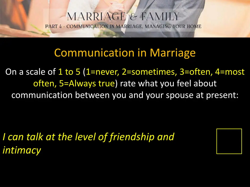 communication in marriage 13