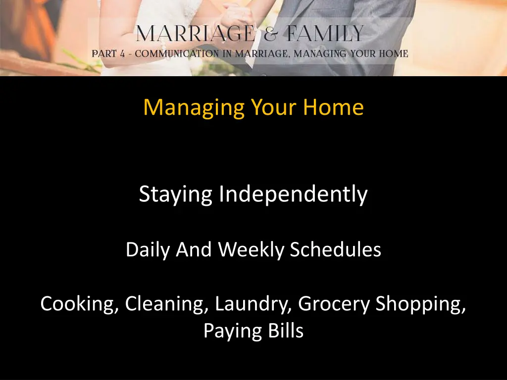 managing your home 1