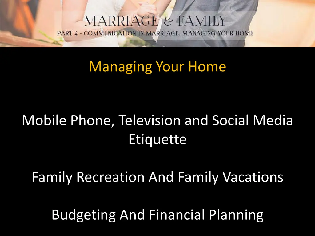 managing your home 2