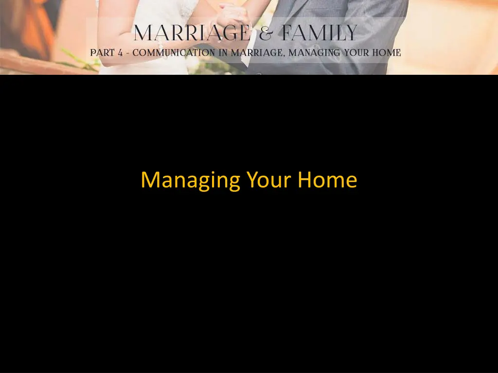 managing your home