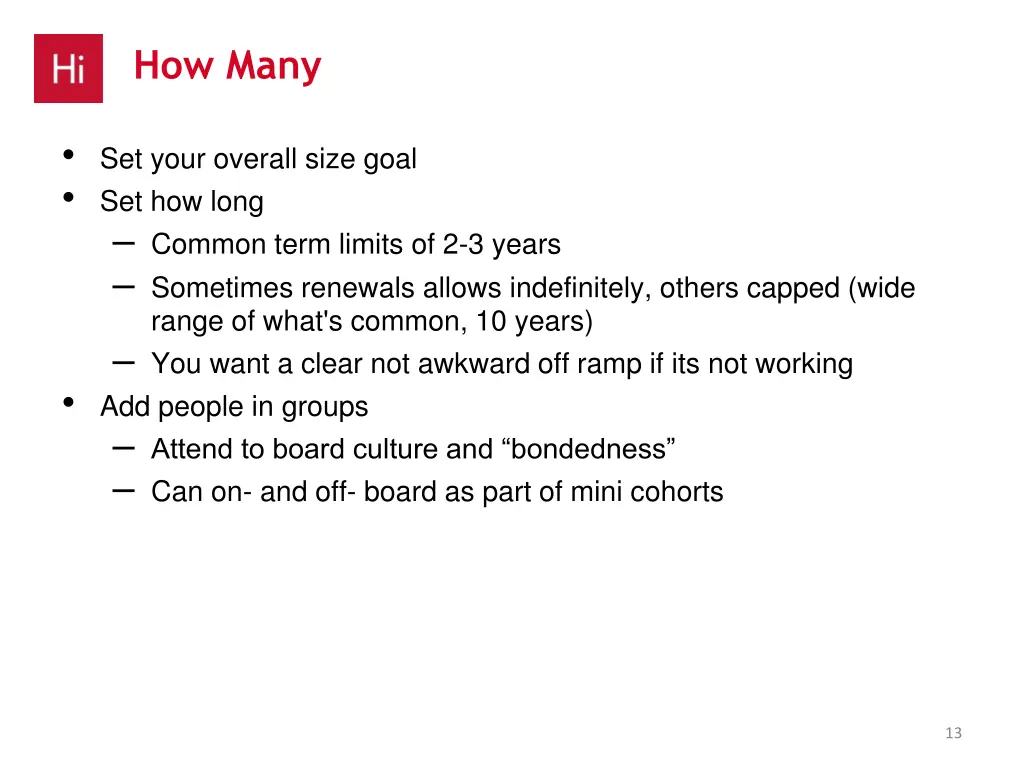 how many