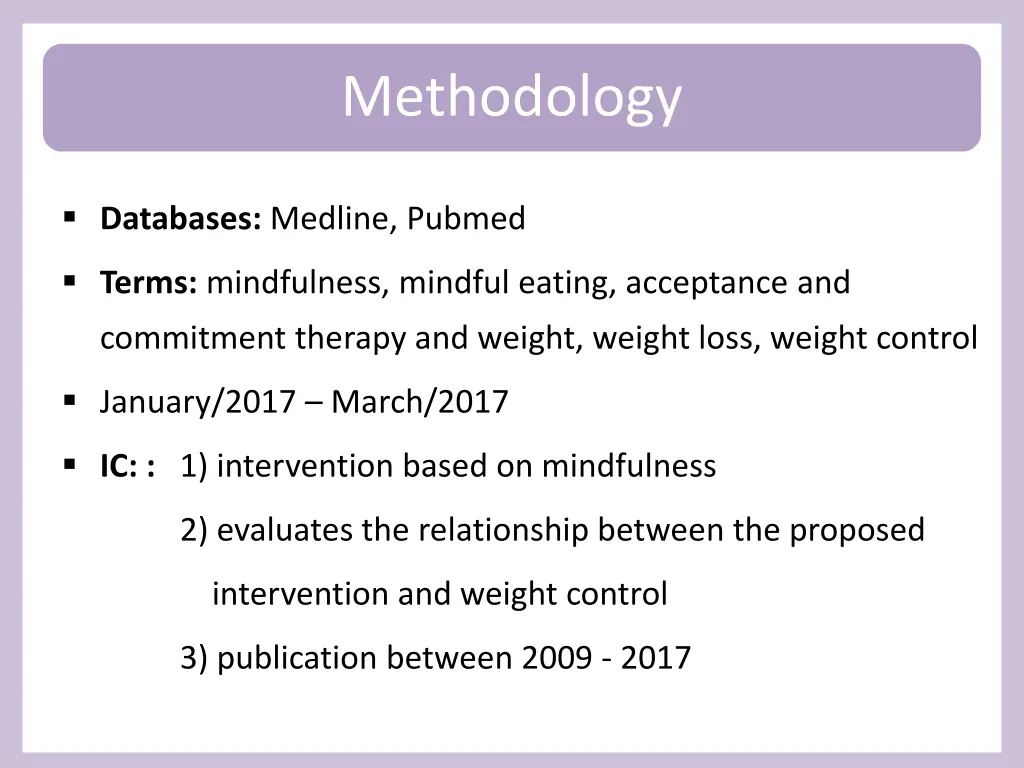 methodology 1