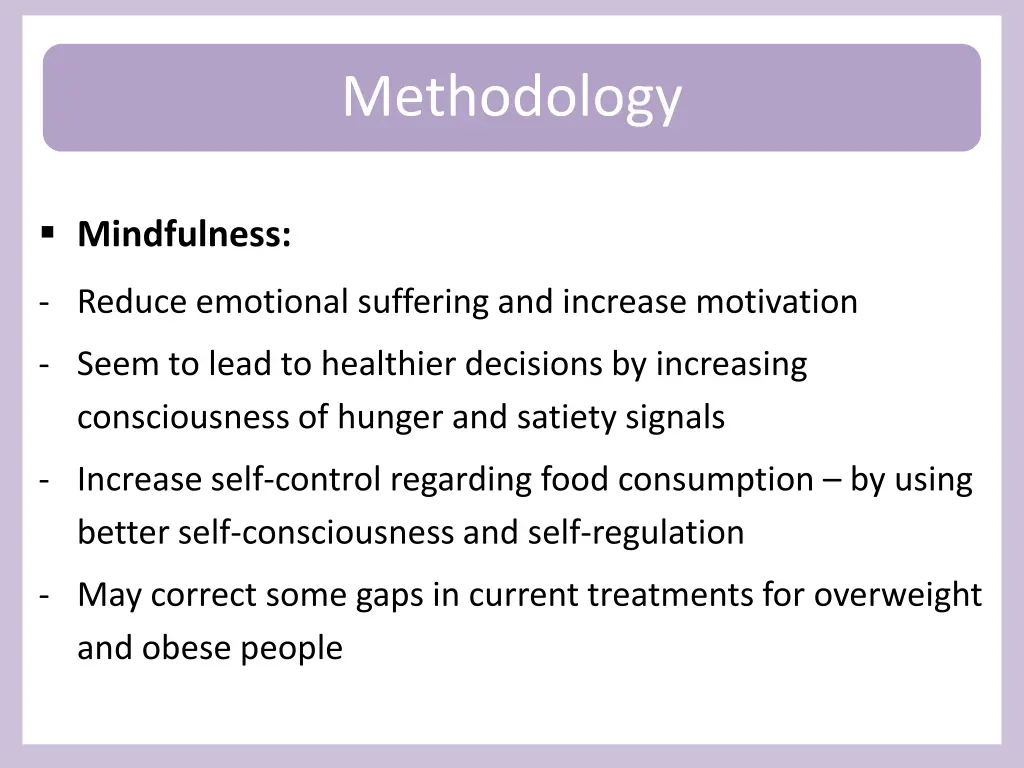 methodology
