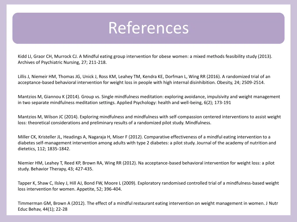 references 1