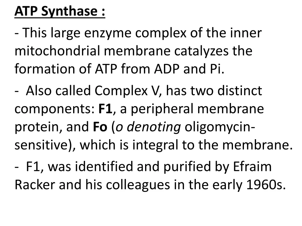 atp synthase this large enzyme complex