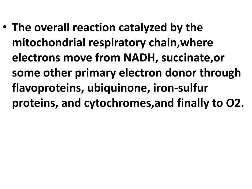 the overall reaction catalyzed