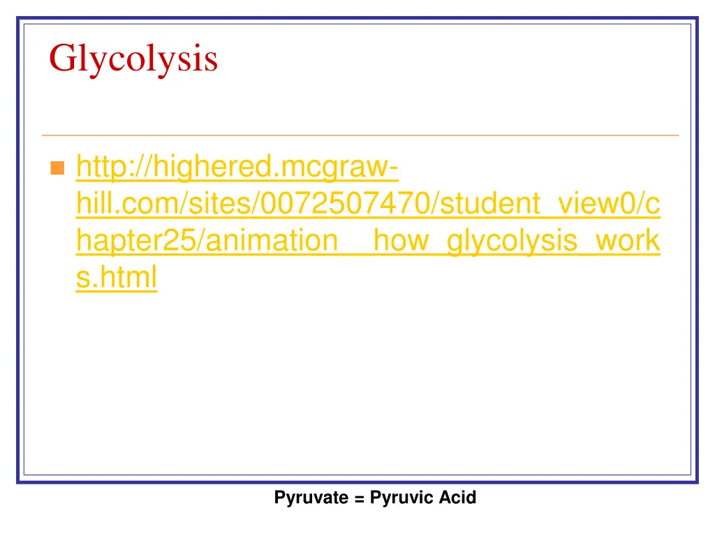 glycolysis 1