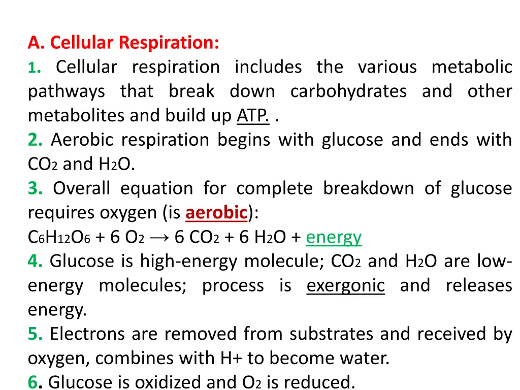 a cellular respiration 1 cellular respiration