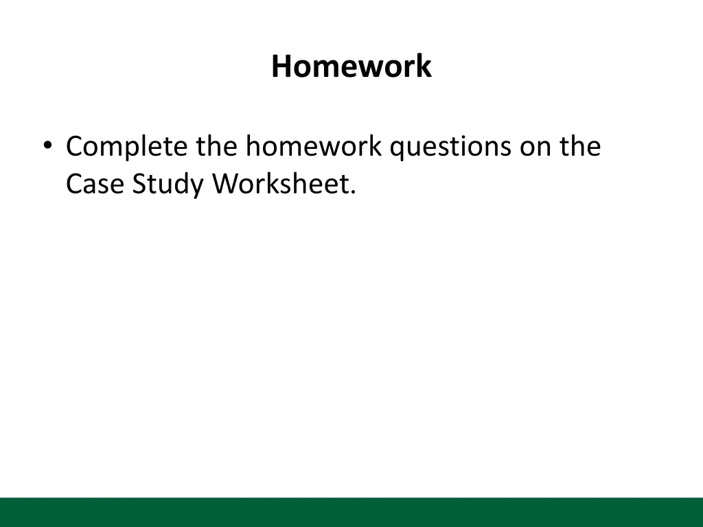 homework