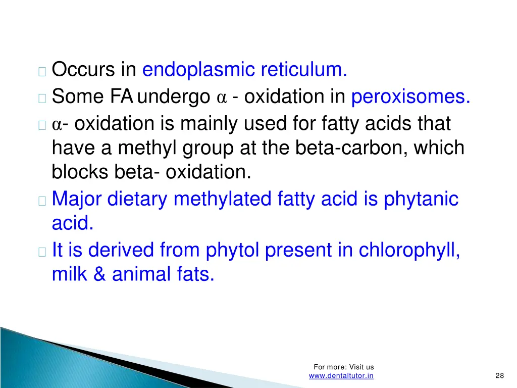 occurs in endoplasmic reticulum some fa undergo