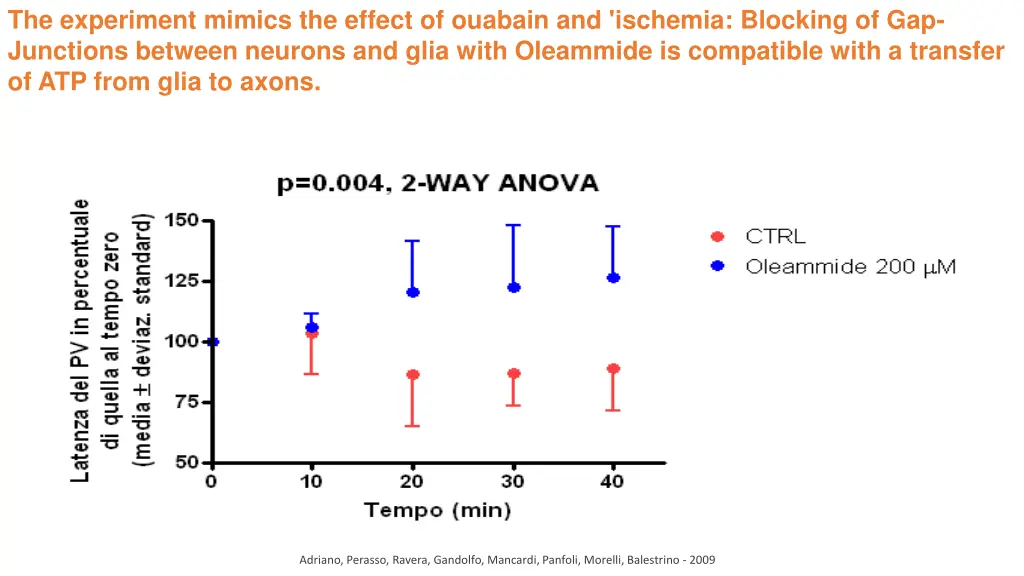 the experiment mimics the effect of ouabain
