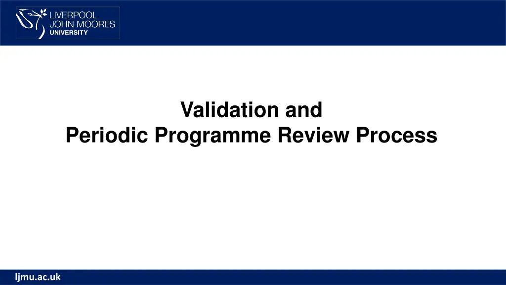 validation and