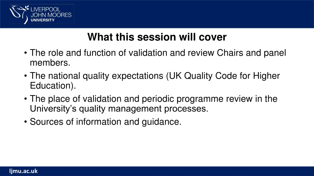what this session will cover the role