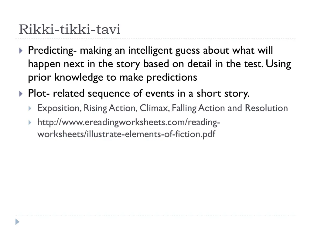 rikki tikki tavi 1