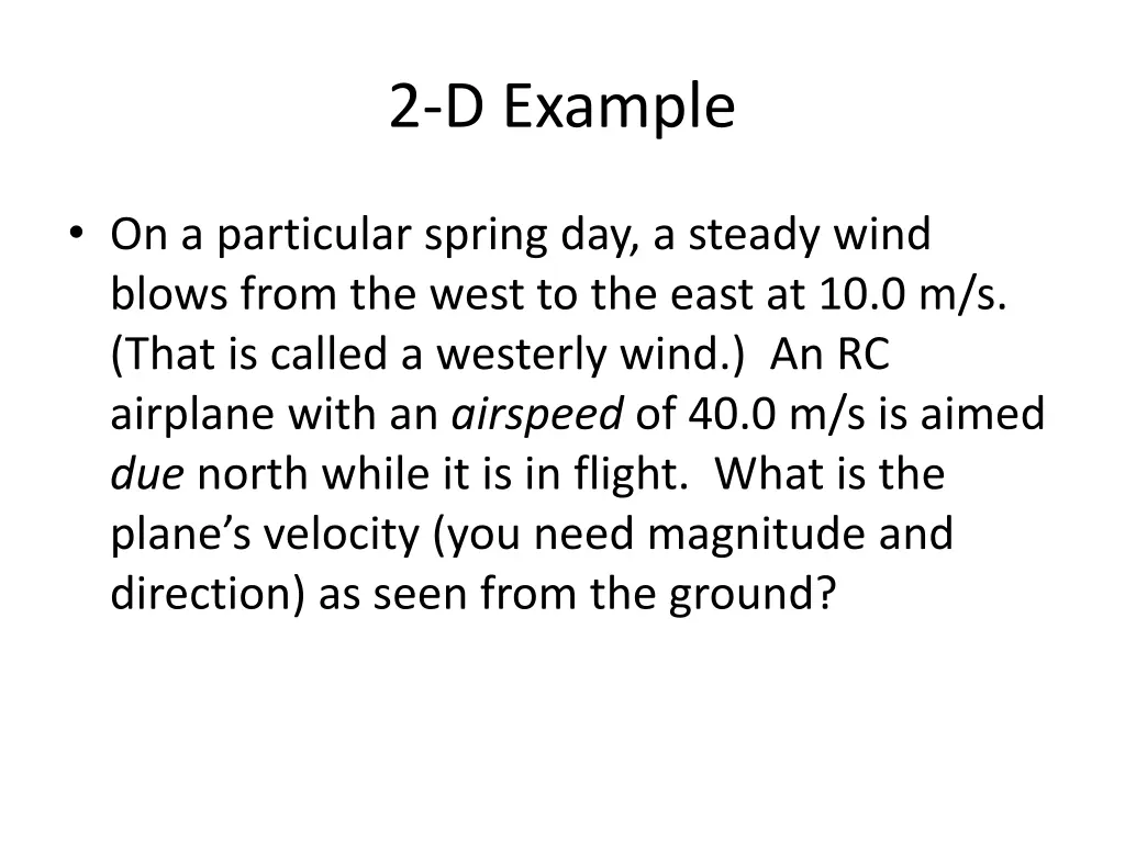 2 d example