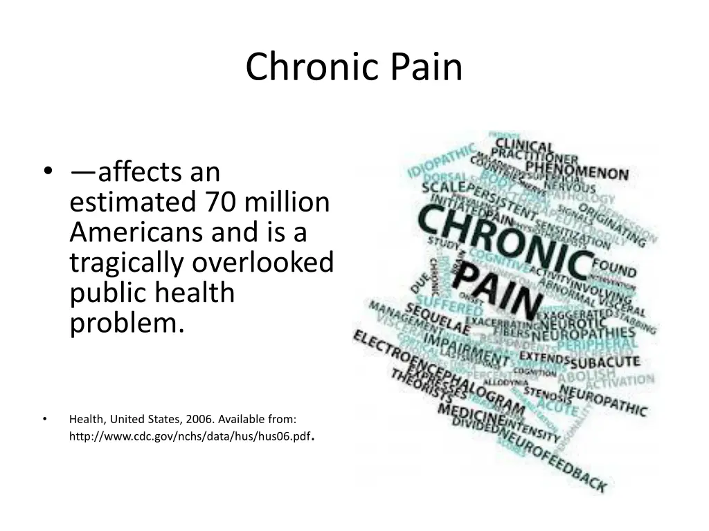 chronic pain