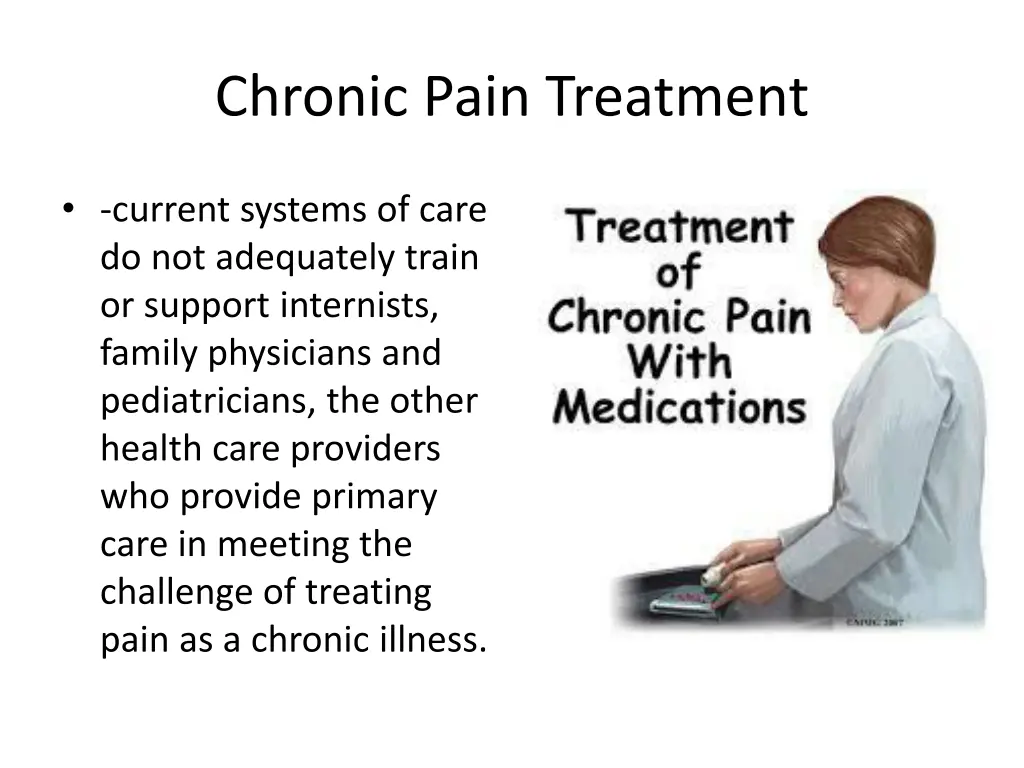 chronic pain treatment