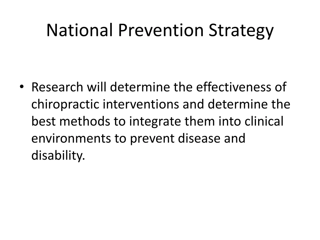 national prevention strategy 2